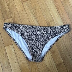 Shade & Shore Animal Print Bikini Bottoms Size XL